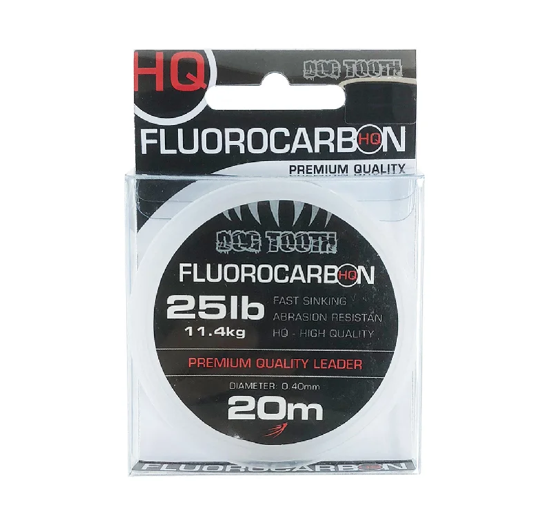 Best Fishing Line for Casting Rod-Dog Tooth Fluorocarbon HQ Leader