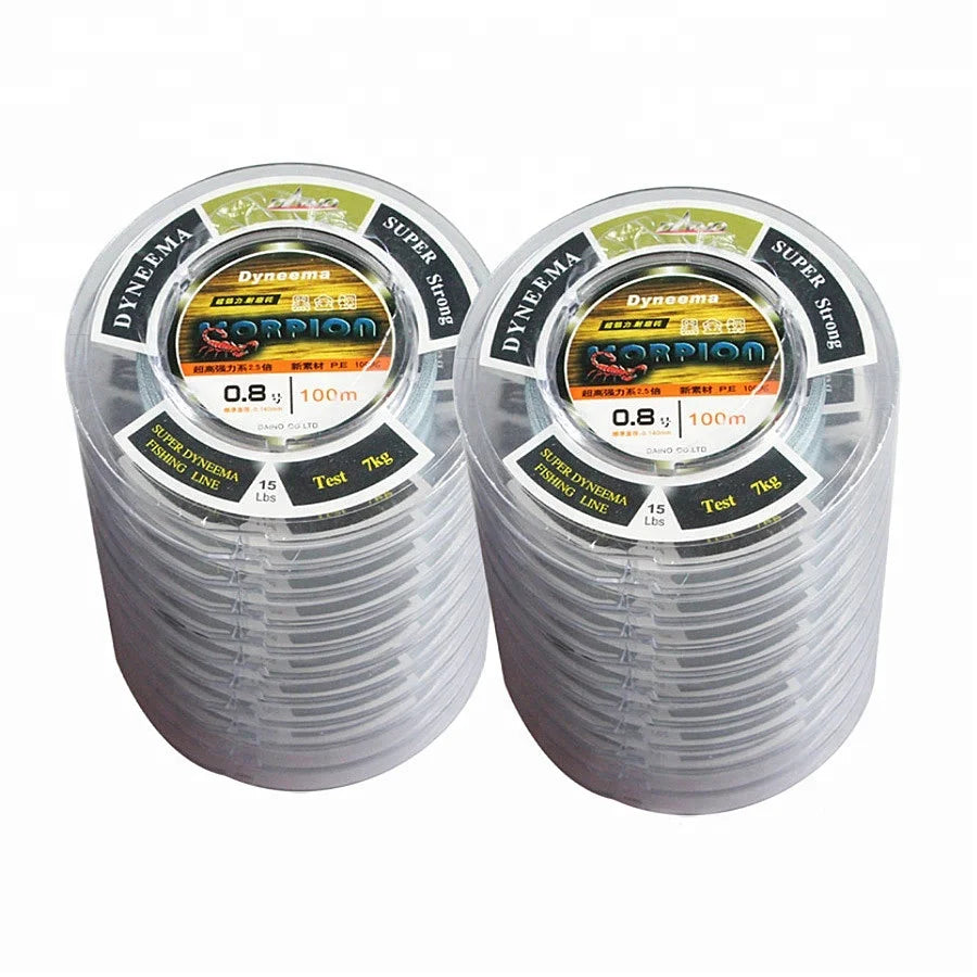 All-Purpose Fishing Line-Lureswholesale® 100m black diamond 4 series gray fishing line