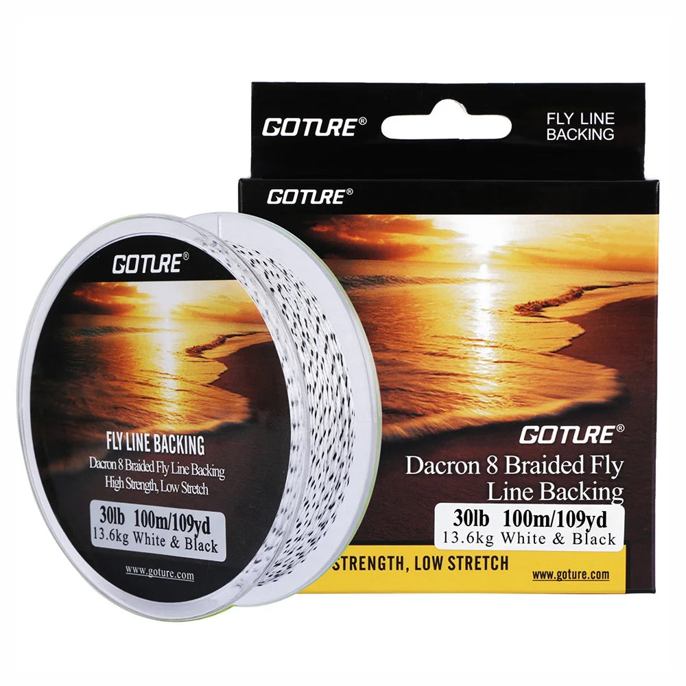 High-End Fishing Line for Accurate Control-Goture 100m Fly Fishing Backing Line