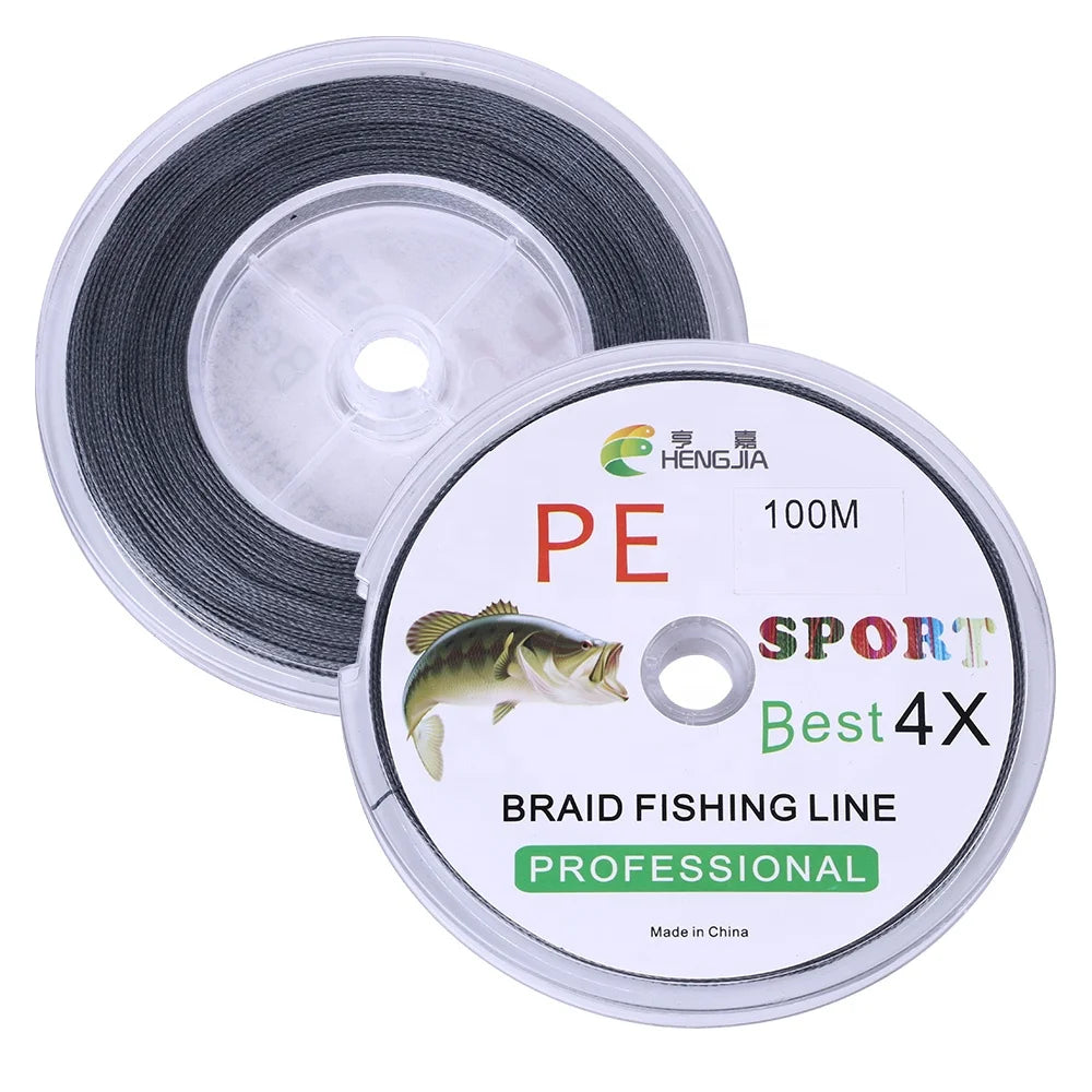 Fishing Line for Heavy Lures-Lureswholesale®  4 strands 100 meters PE braided fishing line