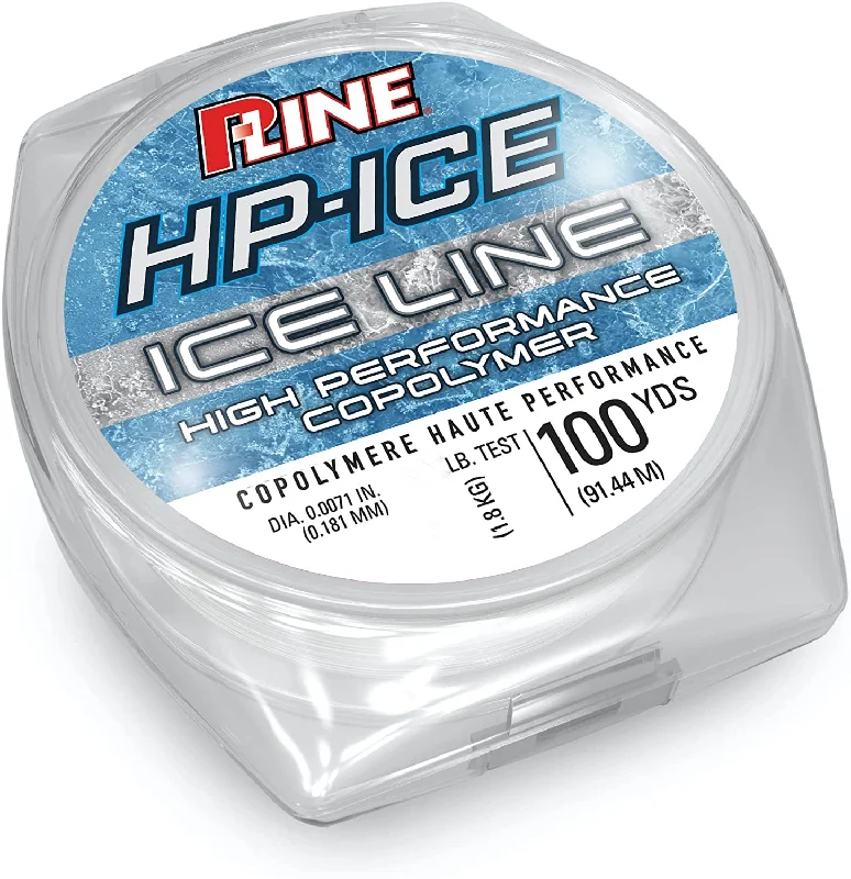 Best Fishing Line for Casting Rod-P-Line HP-ICE Premium Copolymer Ice Fishing Line Clear 100 Yard Spool