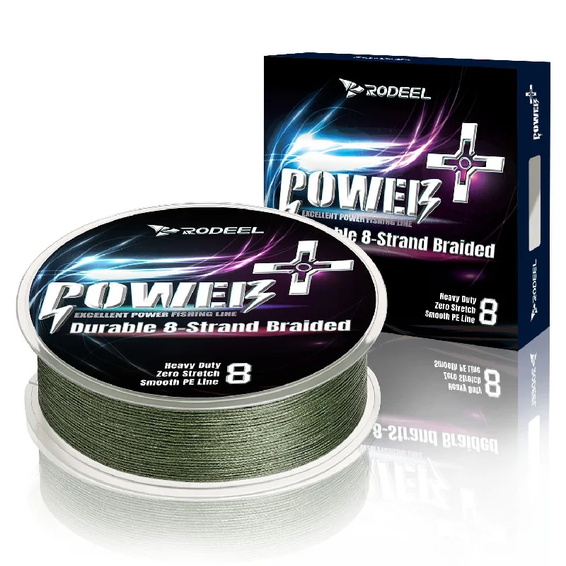 Fishing Line for Ice Fishing-Power Plus 8 Strands Braided Fishing Line