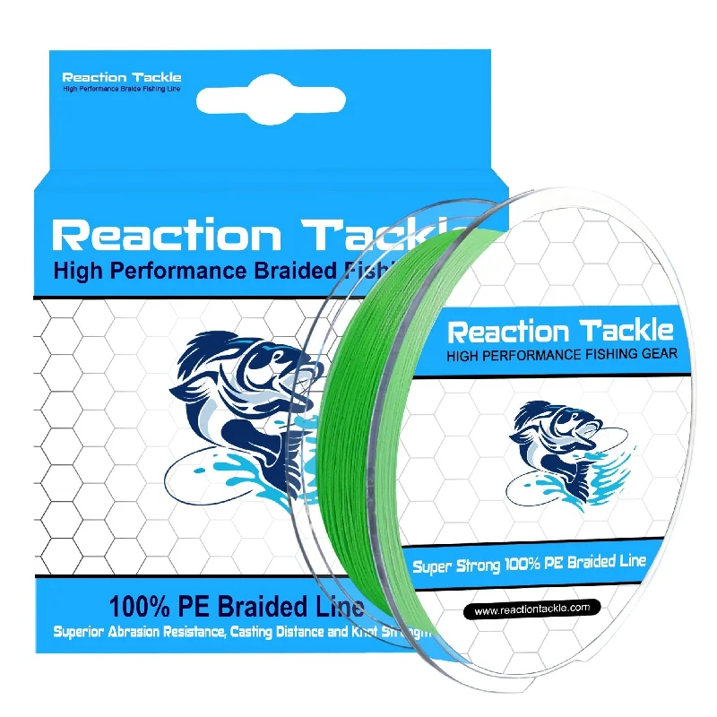 Fishing Line for Catching River Trout-Reaction Tackle 9 Strand Braided Fishing Line