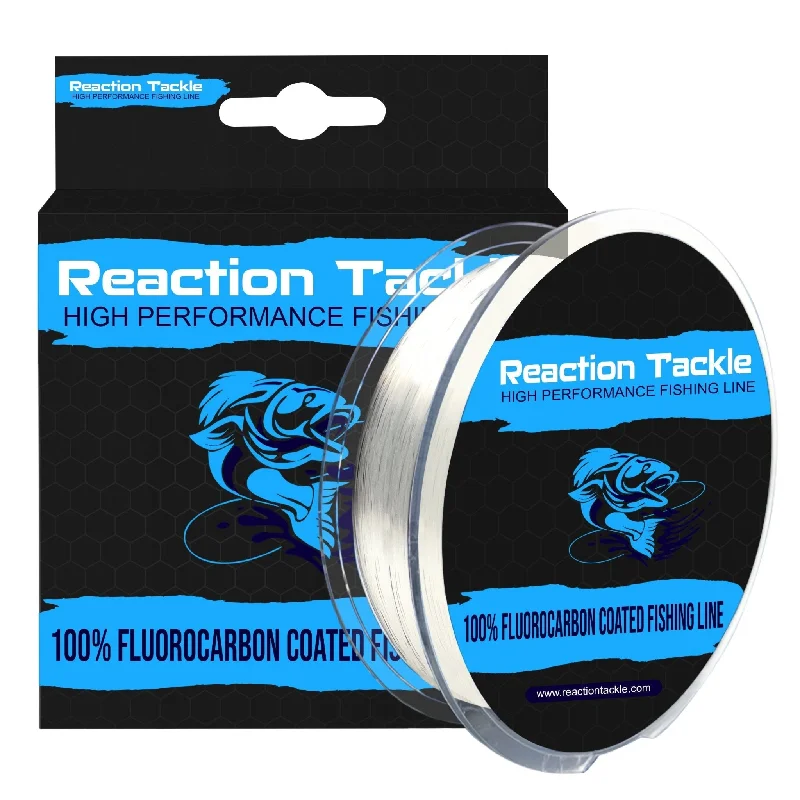 Ultra-Durable Fishing Line for Big Catch-Reaction Tackle Fluorocarbon Coated Fishing Line