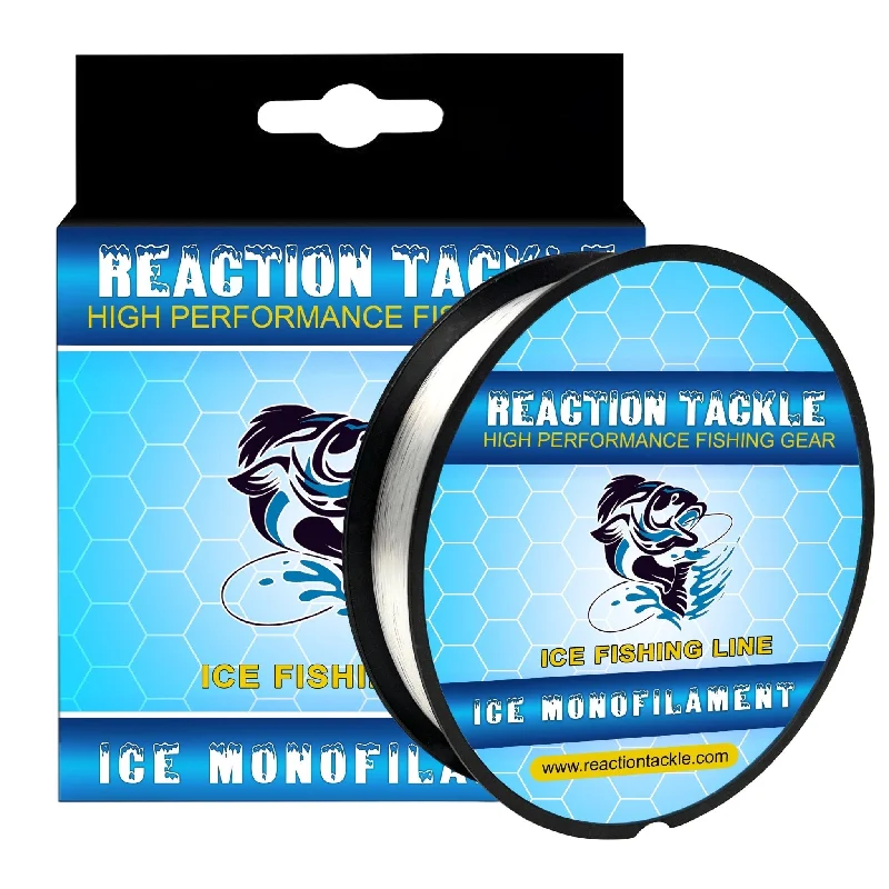 Long-Lasting Braided Fishing Line-Reaction Tackle ICE Monofilament Fishing Line