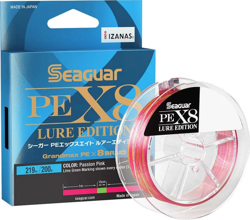 Fishing Line for Long Casts-Seaguar JDM PEX8 Lure Edition Micro Braid