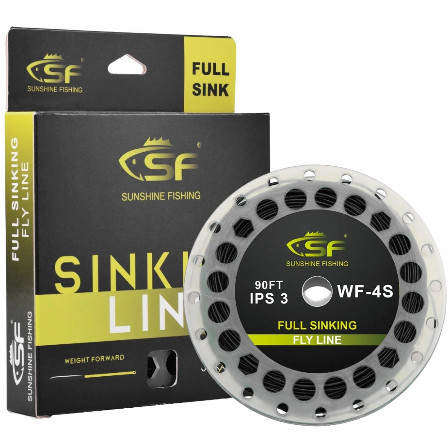 Ultra-Durable Fishing Line for Big Game-Full Sinking Fly Fishing Line Weight Forward Taper Fly Line