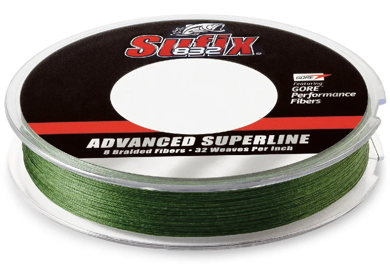 Fishing Line for Heavy Rods-Sufix 832 Braid 65lb Line Low-Vis Green 3500 Yds 660-465G