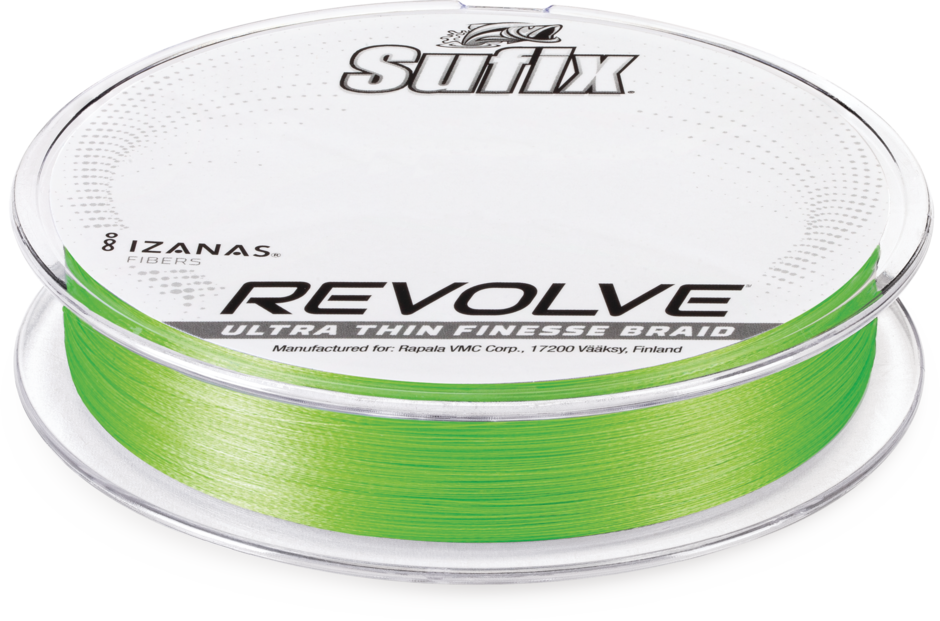 Fishing Line for Smooth Drag-Sufix Revolve Ultra Thin Braid